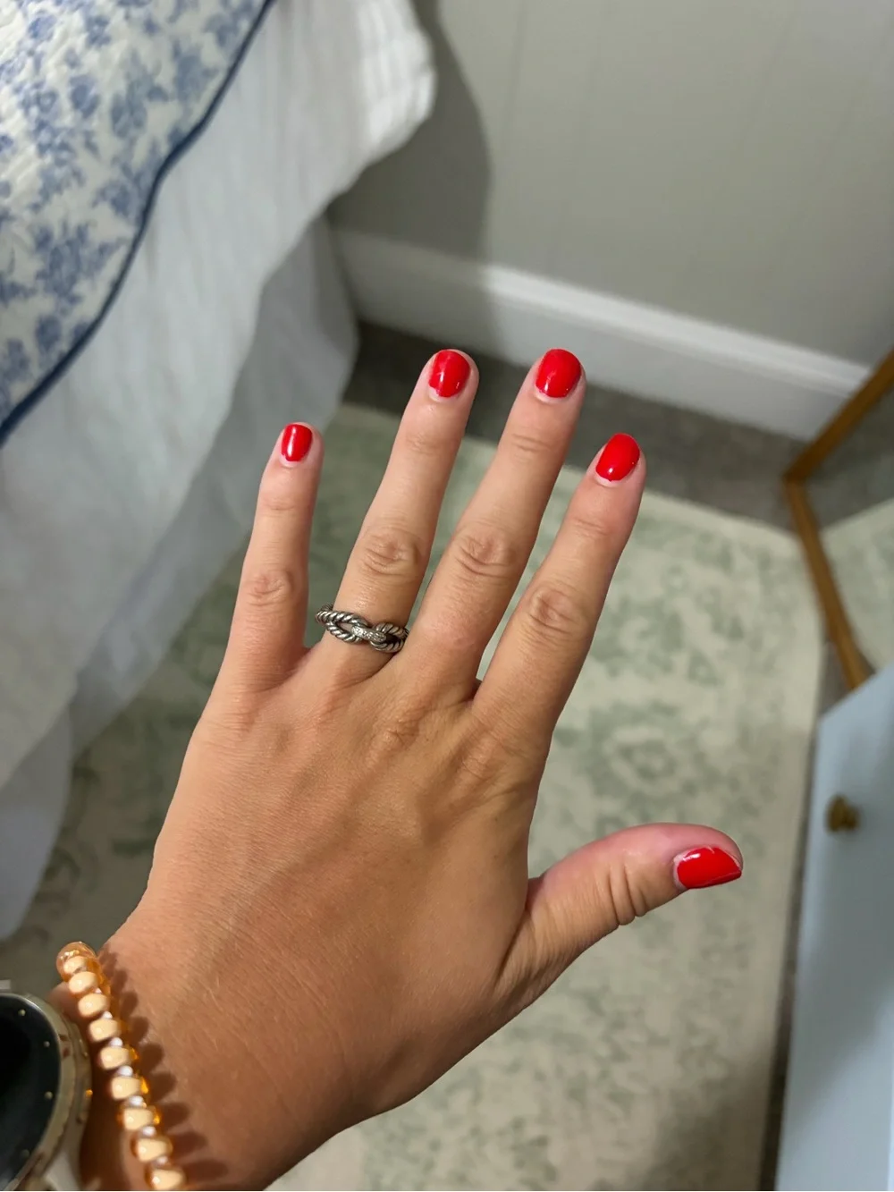 David Yurman Silver-Tone Knot Ring - Elegant Women’s Jewelry